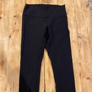 WUNDER UNDER HIGH-RISE TIGHT 25" Black Size: 10